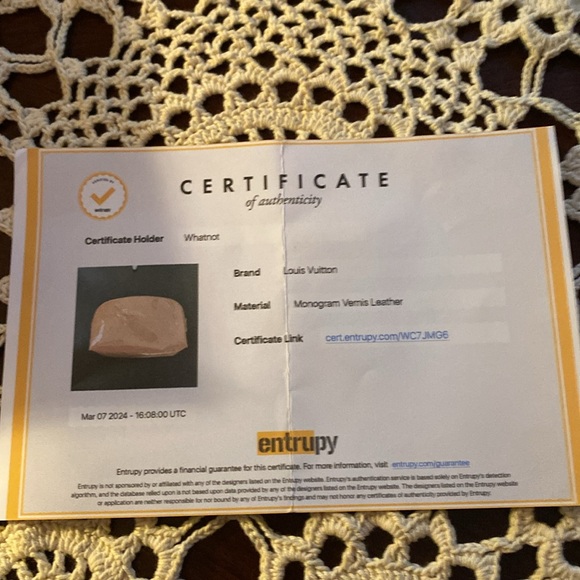 Louis Vuitton VERNIER Pochette COA & Box No Callouts Compare at $700+ - Picture 2 of 12